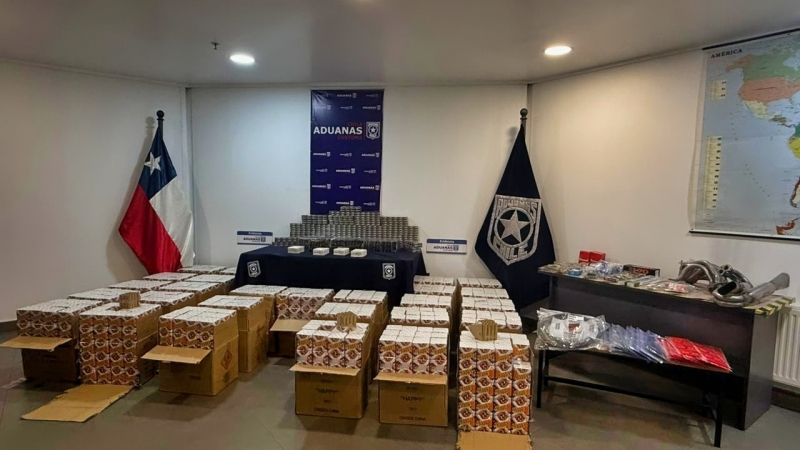 Un camionero argentino quedó detenido por contrabando en los Libertadores